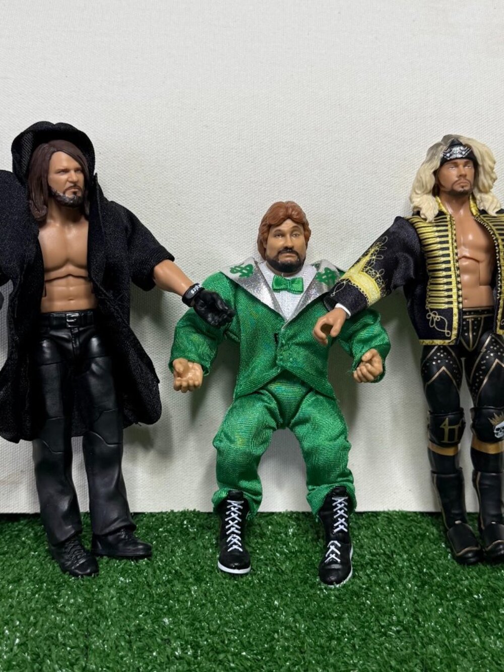 WWE Elite Collection Set of 3 Lexis King AJ Styles Million Dollar Man 6" Figures
